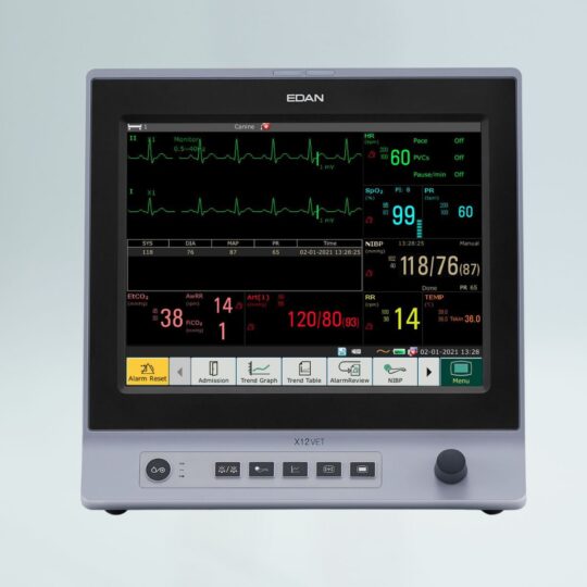 Monitor veterinario X12 VET EDAN 1 AHA
