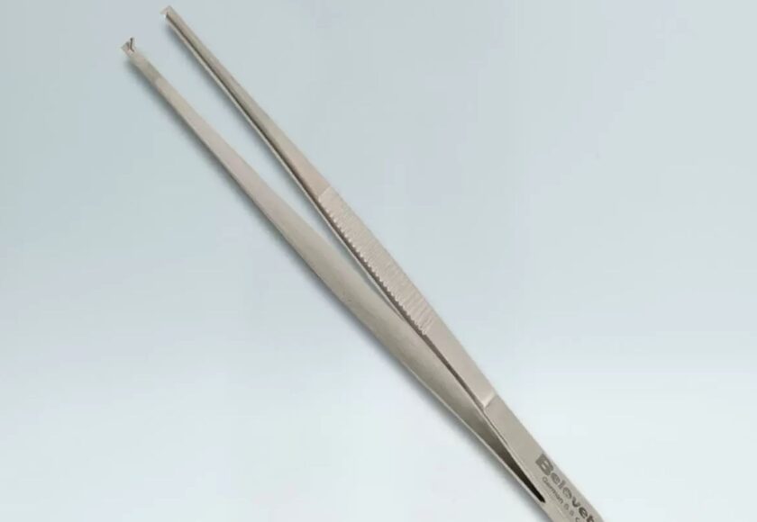 pinza con diente de ratón